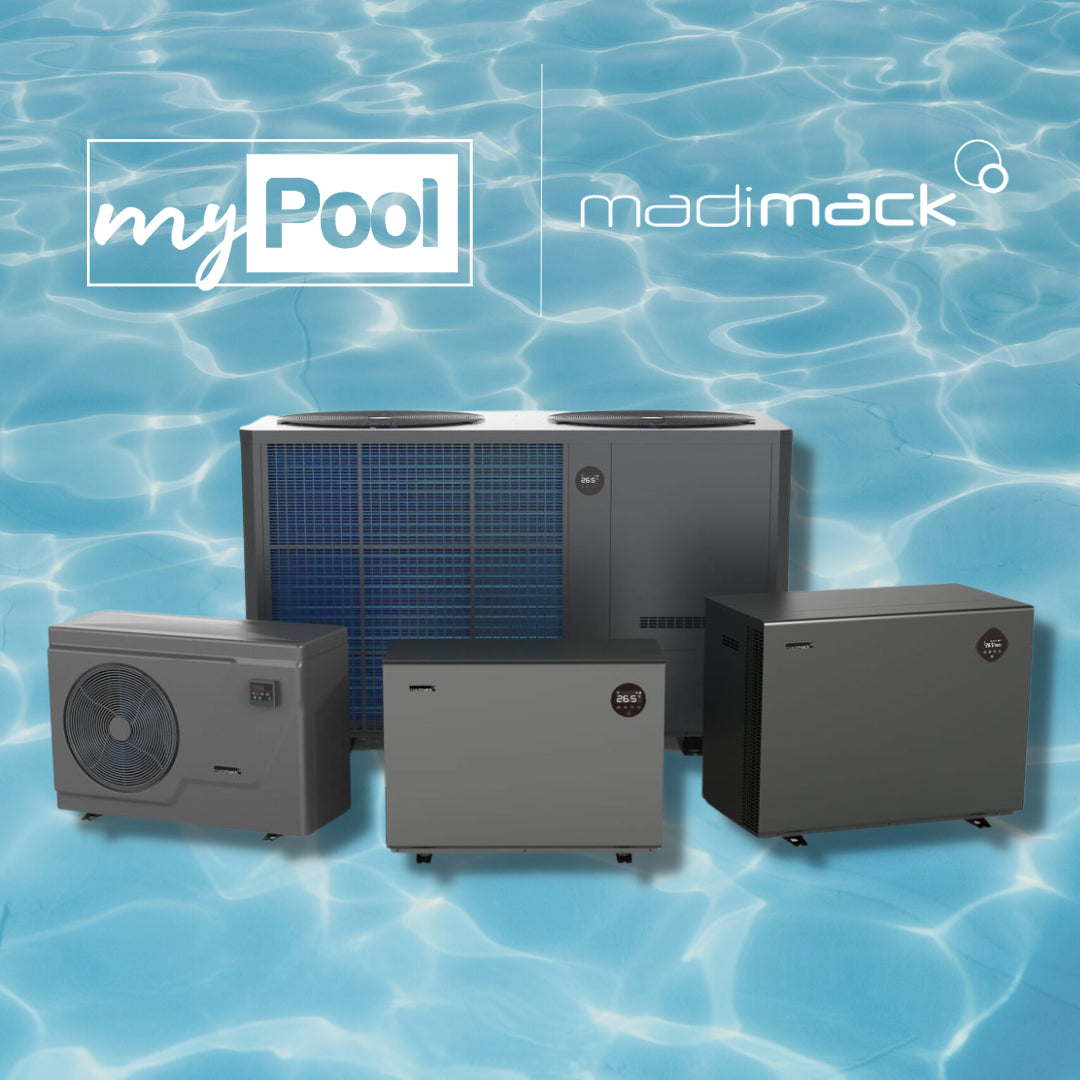 Madimack InverElite V3 31.8kW Pool Heat Pump Super Quiet WiFi