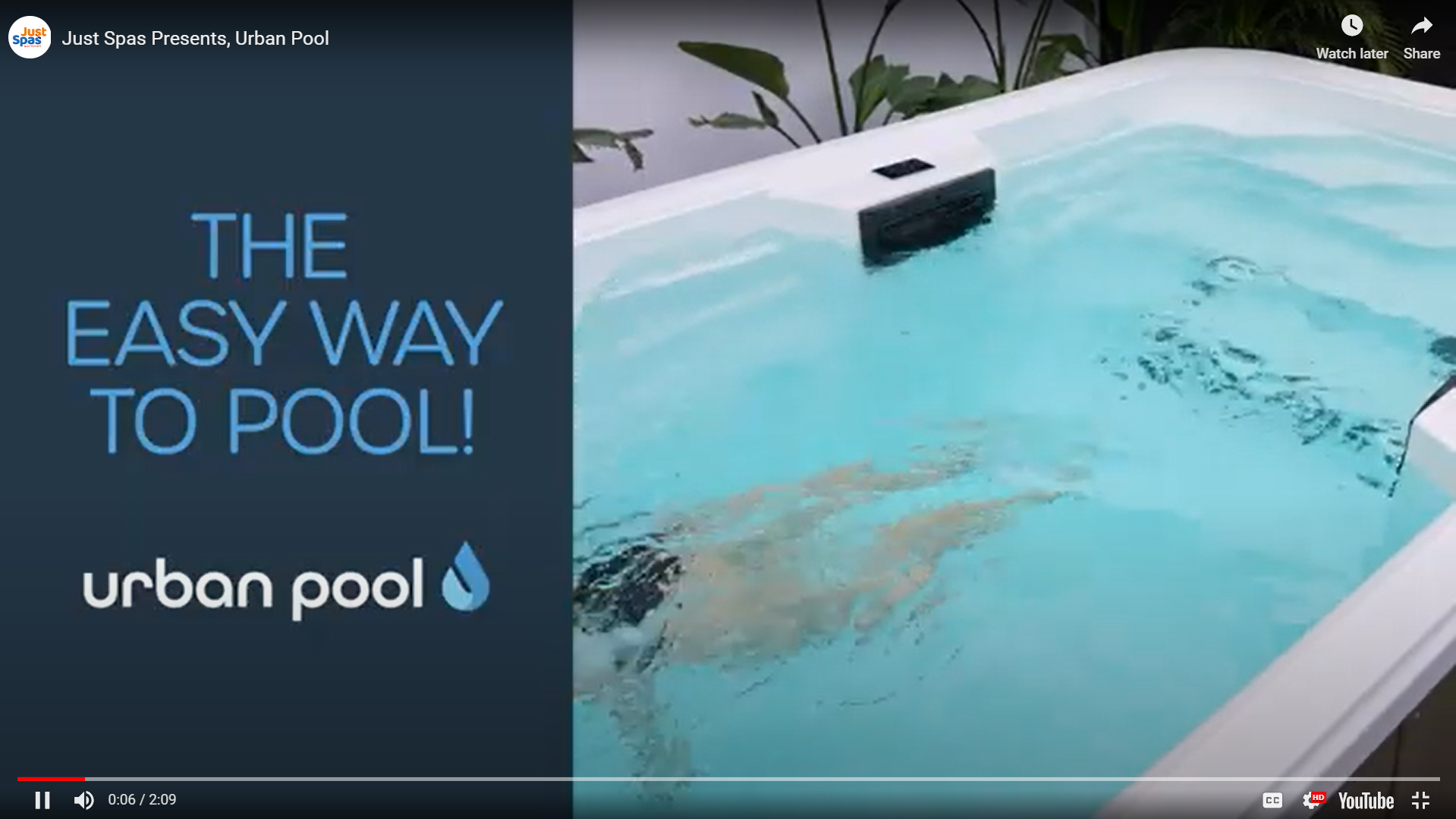 Load video: urban pool